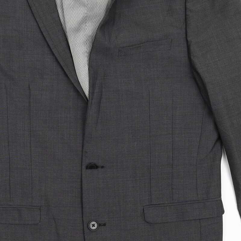 NEXT Mens Grey Wool Blend Suit Jacket Size 40