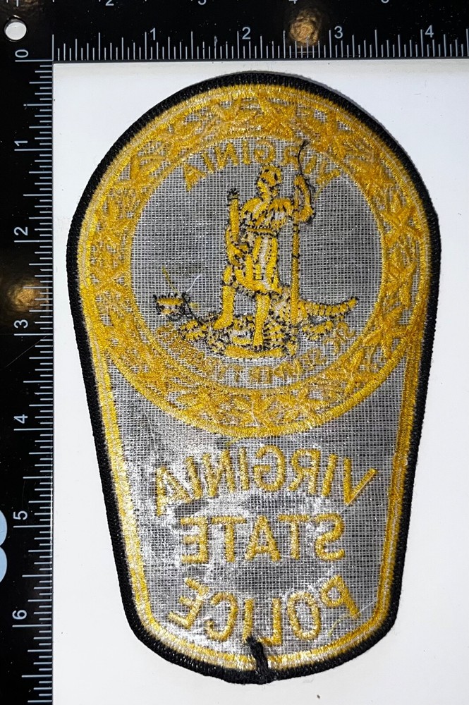 Virginia State Police Department Patch