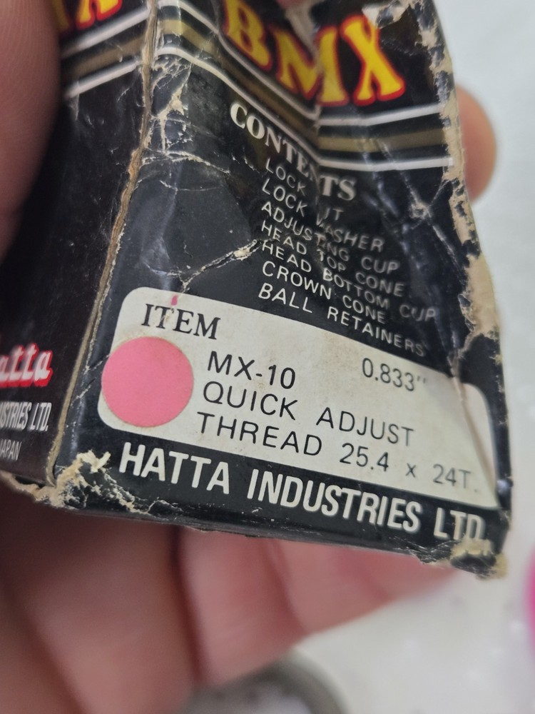 Nos 80s Hatta Mx2 Pink Headset
