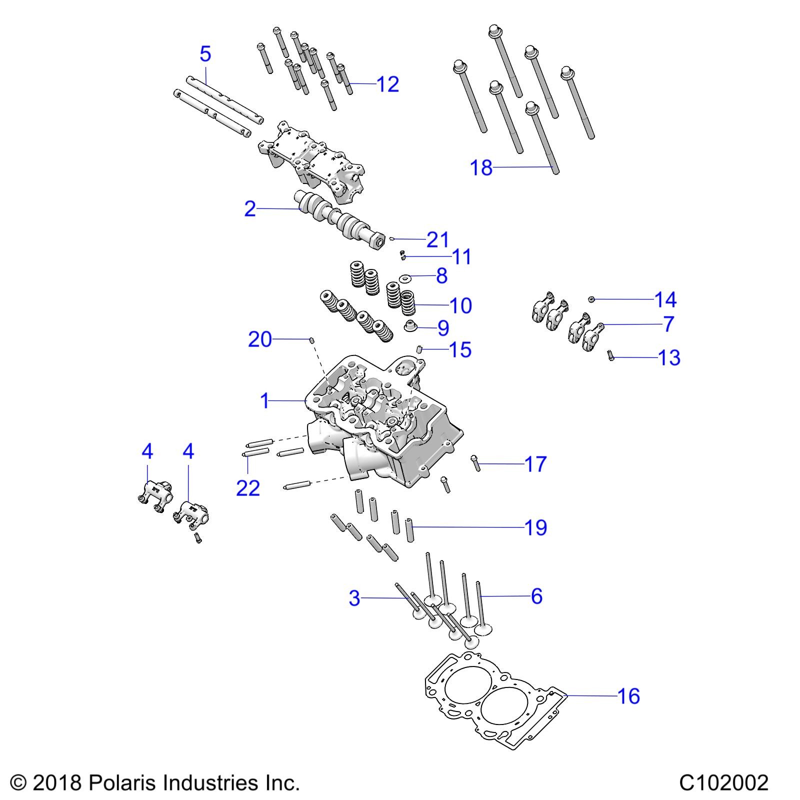 Polaris Lock Nut, Genuine OEM Part 7547933, Qty 1