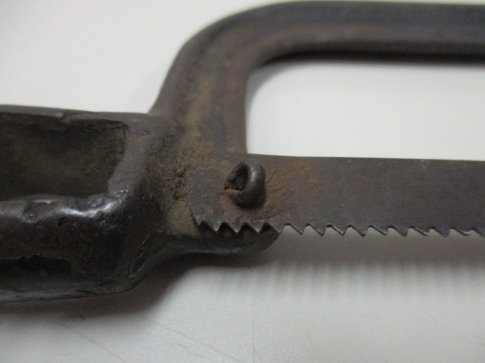 Vintage Cast Iron 8" Hack Saw