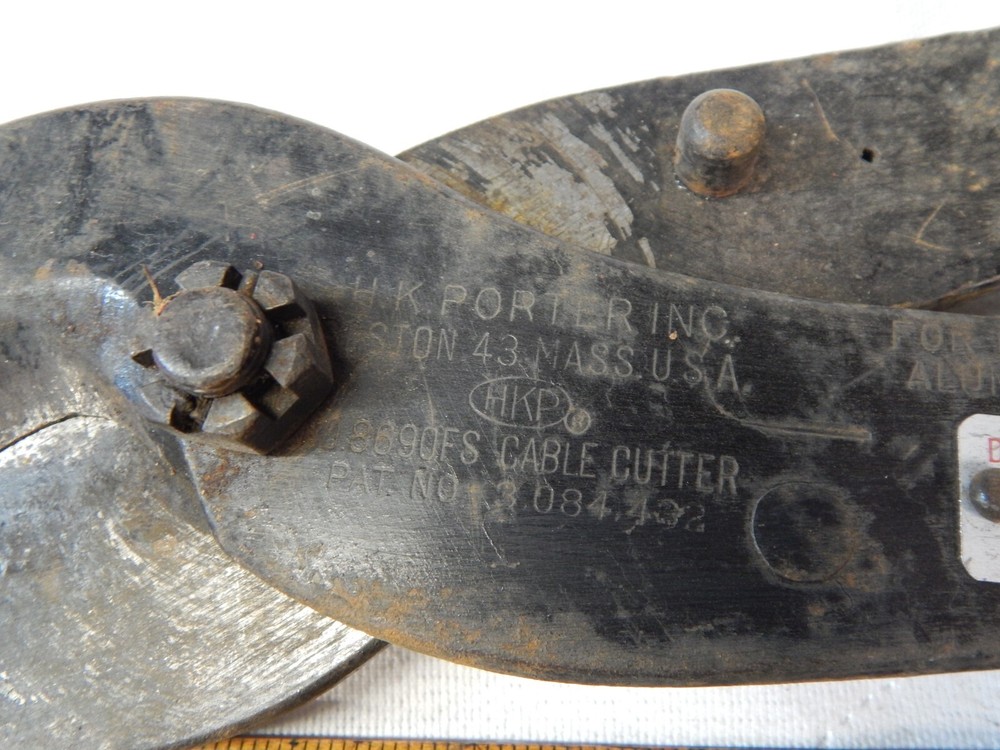 HK Porter No 8690FS Ratchet Type Cable Cutter