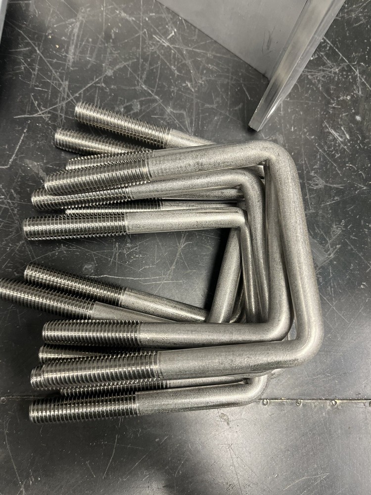 (8) 10 In Aluminum L-type Bunk Bracket Kit With Stainless Hardware