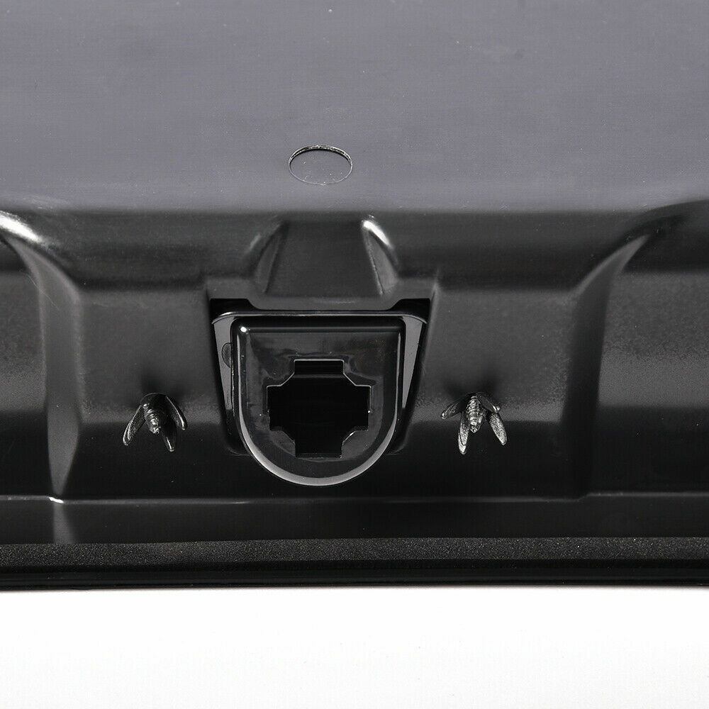 Fit For Ford E150 E250 E350 Rear Cargo Door Handle License Plate Bracket Black