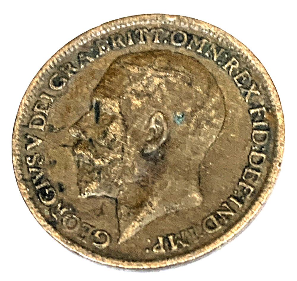 # C673 GREAT BRITAIN COIN, FARTHING 1919