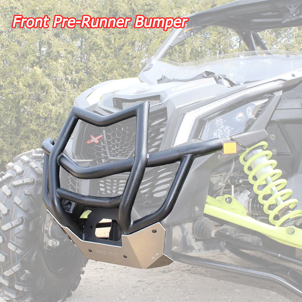 Front Pre-Runner Bumper Brush Guard For 2017-2025 Can-Am Maverick X3 Max