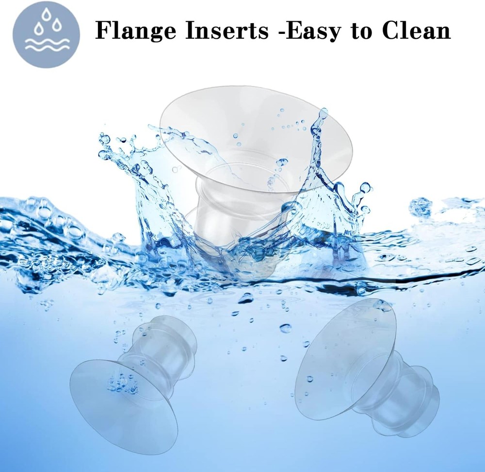 Flange Inserts Compatible with Momcozy S12 Pro/S9 Pro 4size-flange Insert