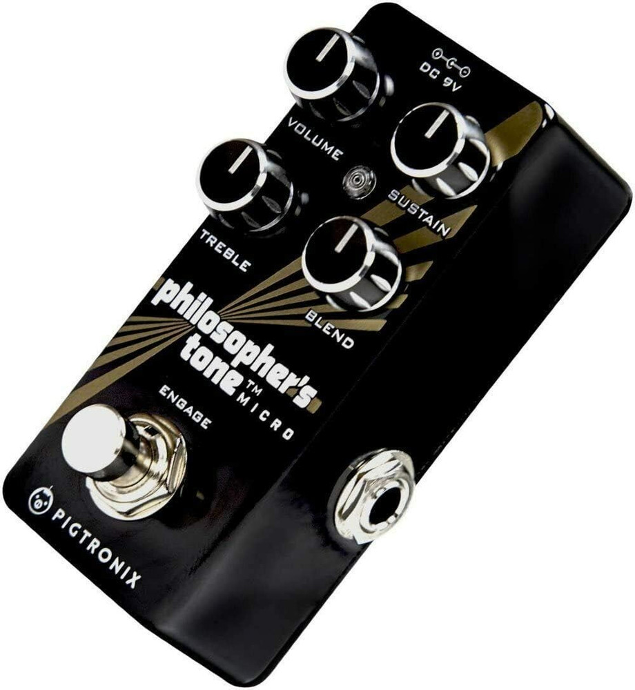 Guitar Compression Effects Pedal, Black (PTM)