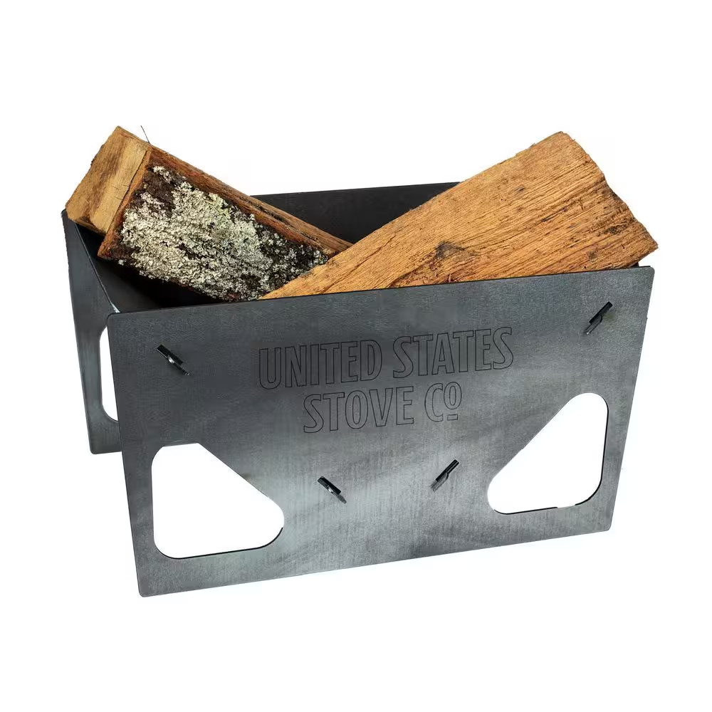 US12VP Portable Collapsible Rectangular Fire Pit