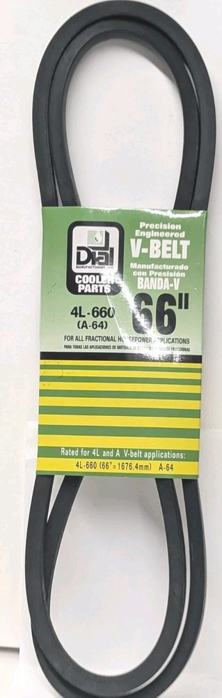 Dial 66" V-Belt New