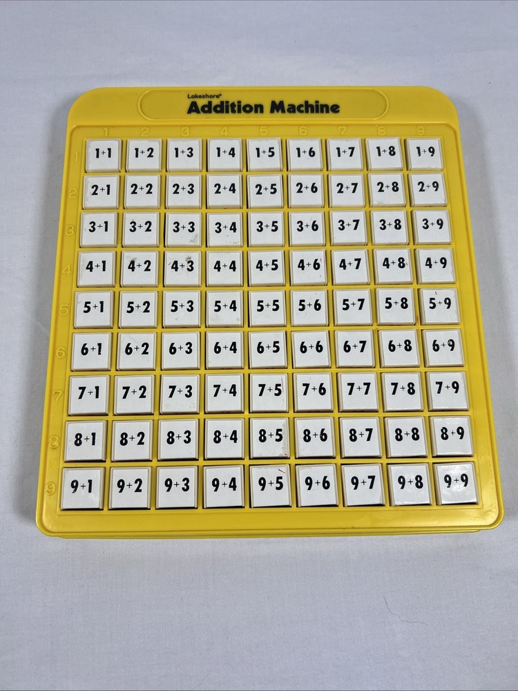 Lakeshore Learning Addition Machine Teachers Home School Self Learning