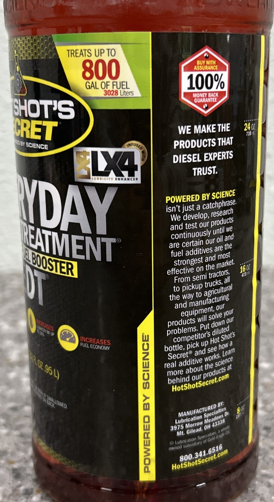 Hot Shot's Secret Everyday Diesel Treatment 32oz, 6-in-1 Diesel Additive
