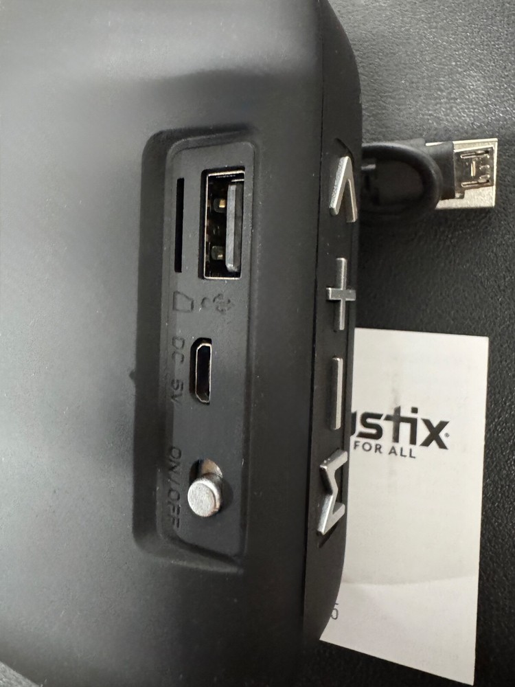 Acoustix Wireless Mini Speaker - Black (Z16)