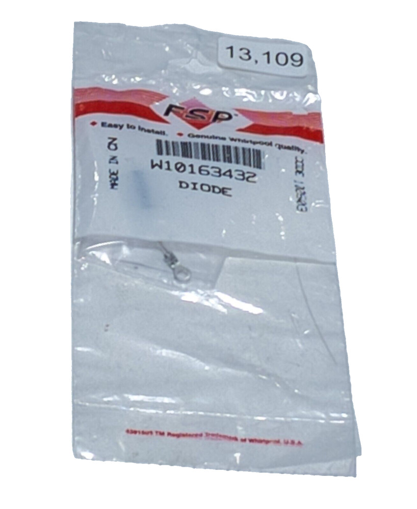Whirlpool W10163432 Microwave Diode