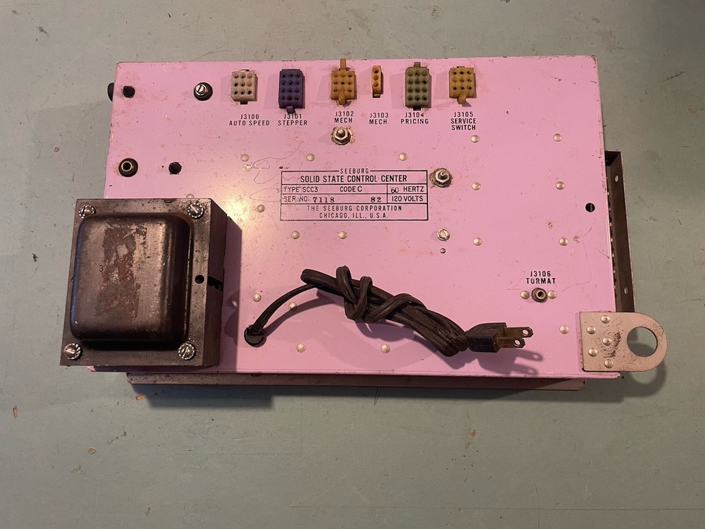 Seeburg SCC3 Solid State Control Center for Showcase and Others-Please Read