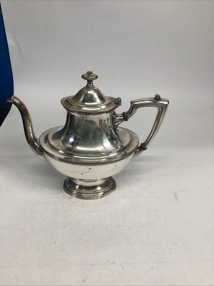 Antique Silver Plated Teapot - NS 156
