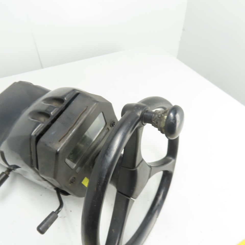 Caterpillar E5000 Forklift Steering Column Assembly W/Steering Wheel and Display