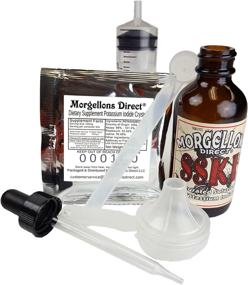 SSKI Iodine Potassium Iodide Solutions Mixing Kit Includes Necessary Tools...