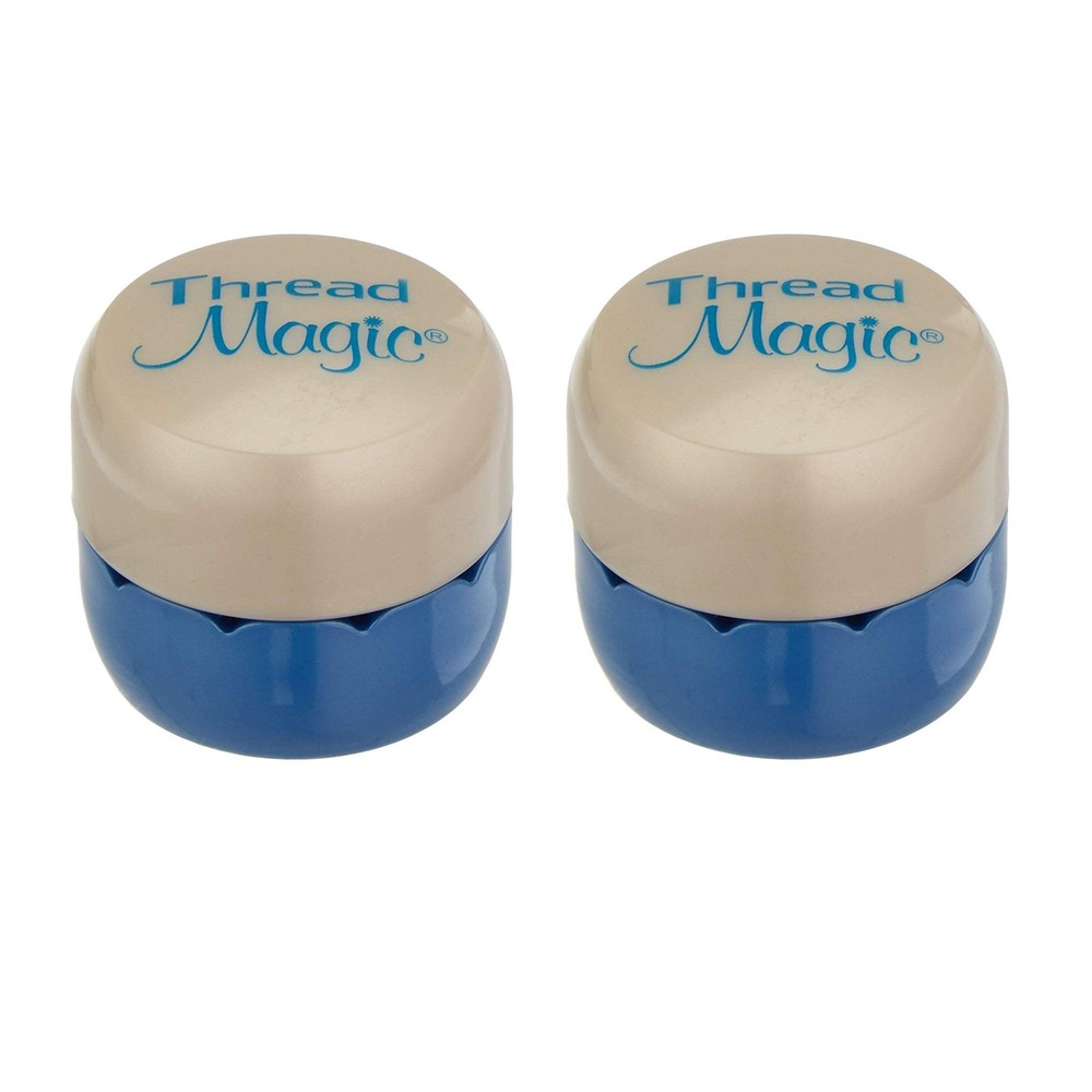 Magic Thread Round (Blue-Ivory, 2-Pack)