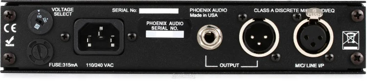 Phoenix Audio Ascent One EQ Microphone Preamp & EQ