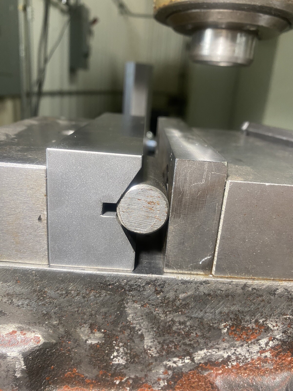 Tall 6” Horizontal V Jaw For Kurt Vises 4140 Heat Treated & Precision Ground USA