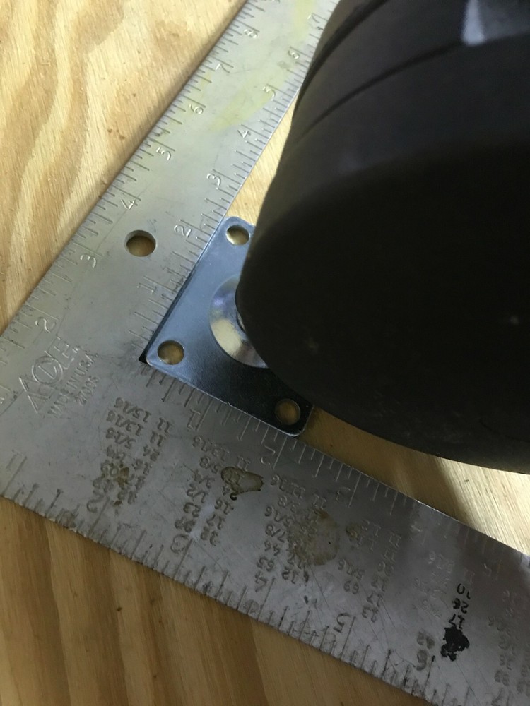 5" diameter plastic swivel casters