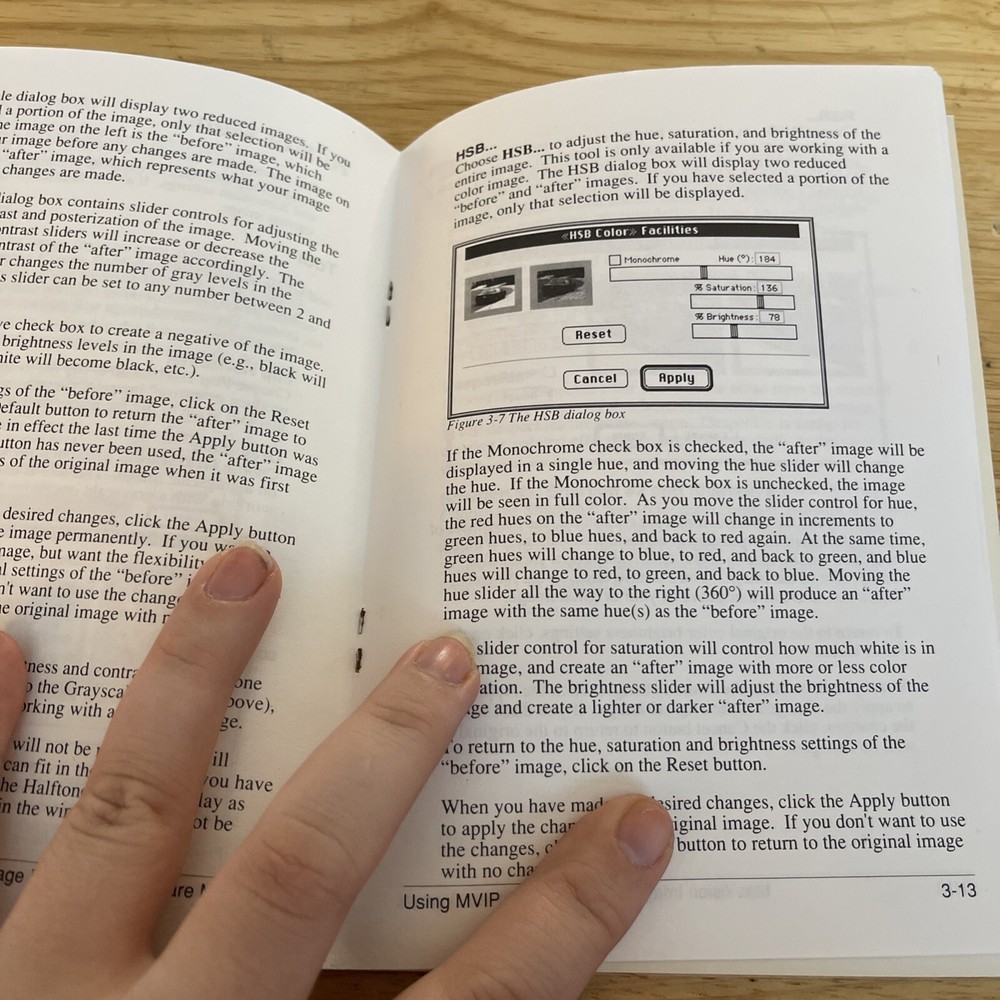 MacVision Image Processing Software Manual Version 4.0 1991