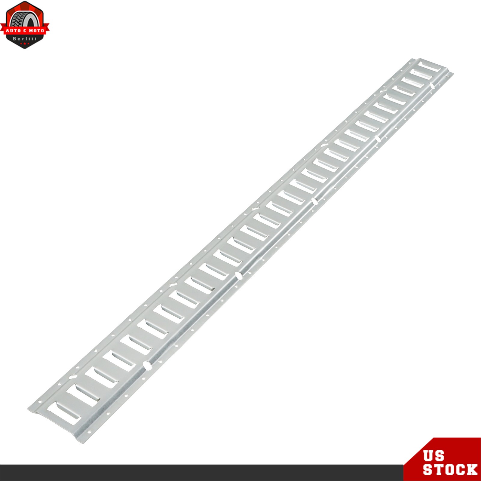 Fit For E Track Tie Down Rail Kit 5' E Track Rails Enclosed Cargo Trailer 34 PCS