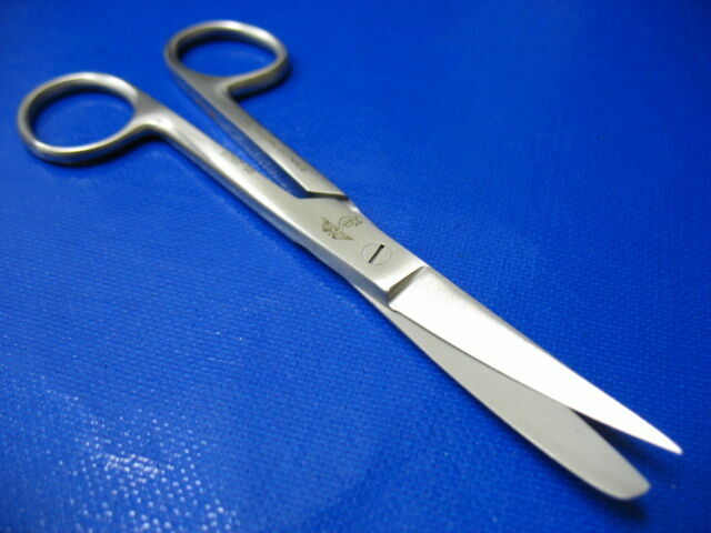 O.R PREMIUM GRADE OPERATING DISSECTING SCISSORS 6.5" CURVED SHARP BLUNT