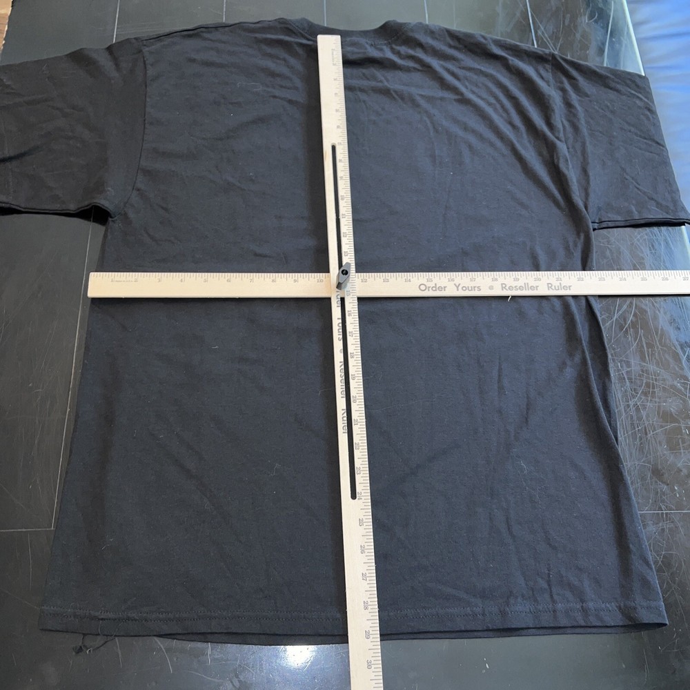 KISS’s Paul Stanley Gene Simmons 40 Years World Tour’ Shirt Adult XL Black New