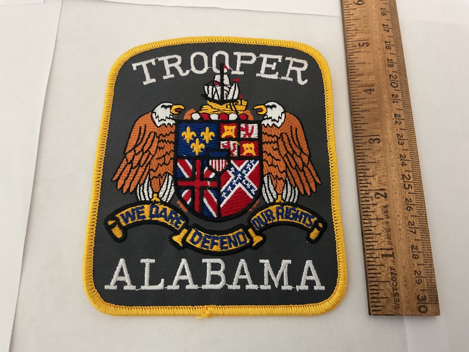 State Law Enforcement patches All different 10 piece set. All new.Full size