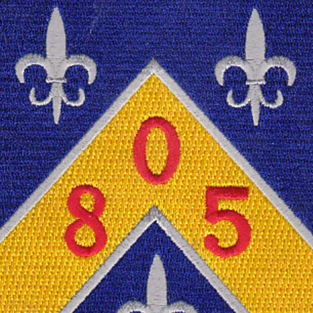 DD-805 USS Chevalier Patch - Version B