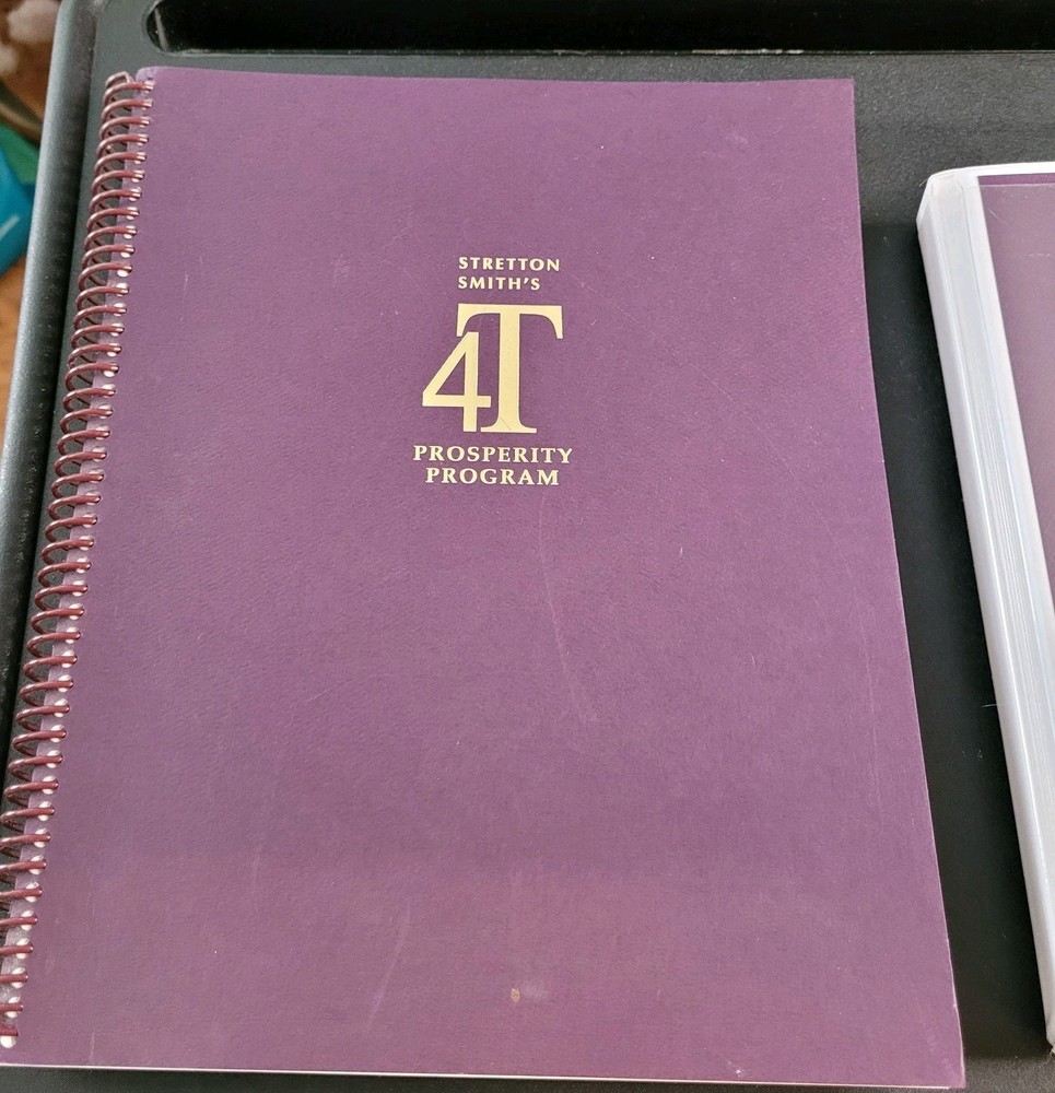 4T Prosperity Program Stretton Smith 1998 Final Edition Self Help Audio Tapes