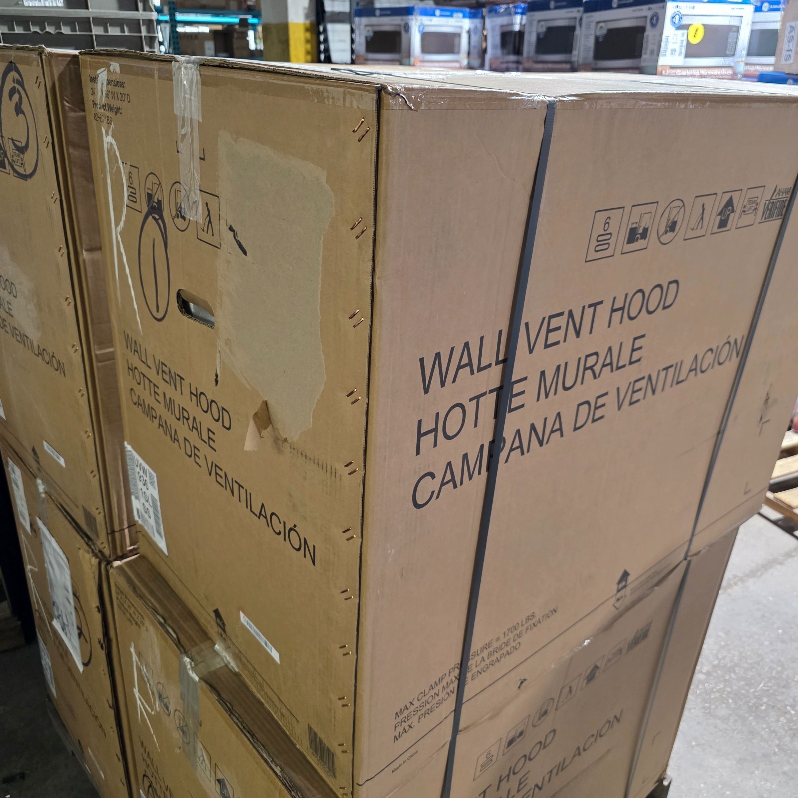 GE Profile 36” Smart Designer Wall Mount Hood | Stainless Steel | UVW9361SLSS