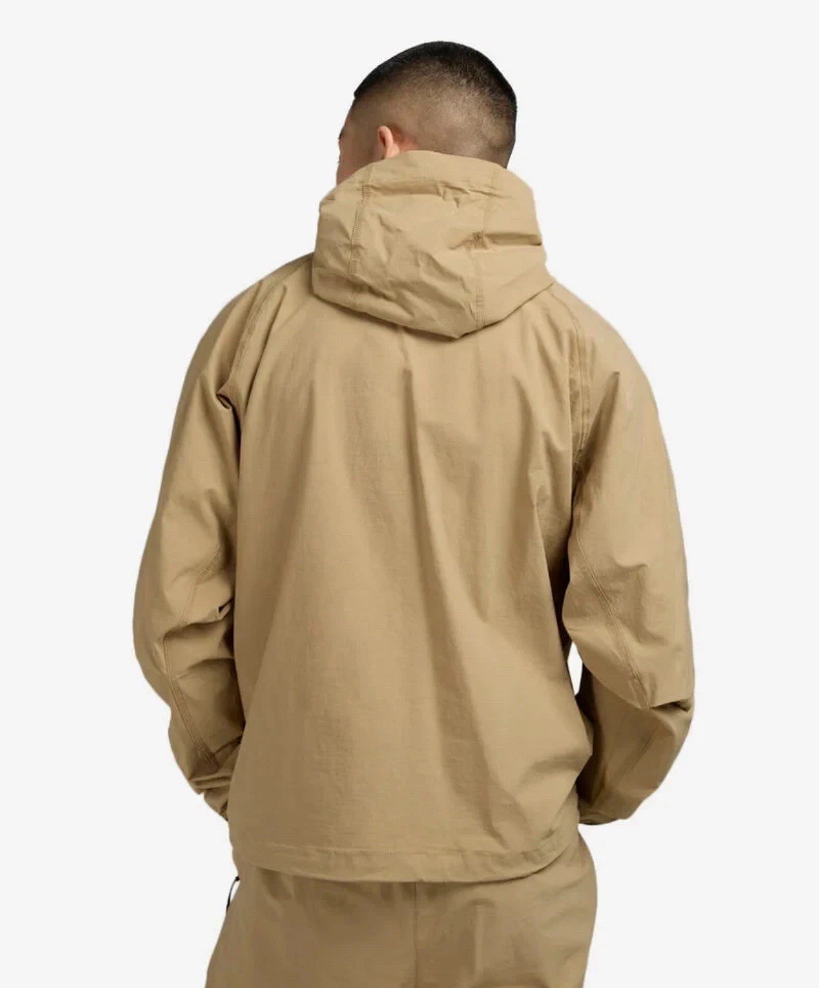 Nike Tech Woven Windrunner Lightweight Jacket Parachute Beige HM7151-297 Size L