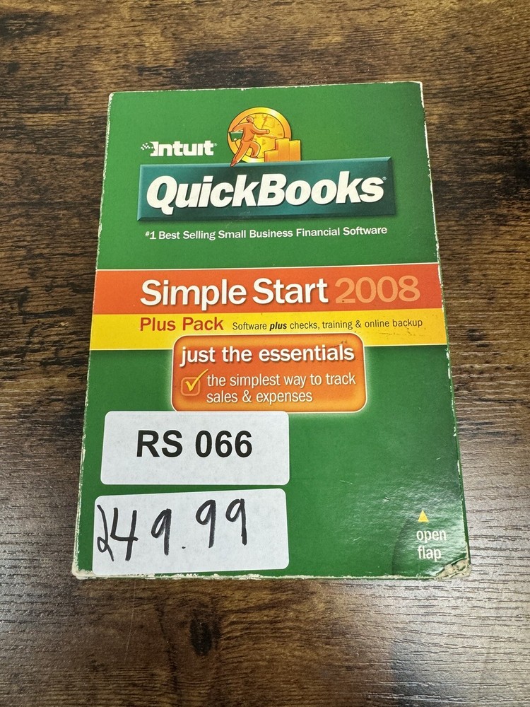 INTUIT QUICKBOOKS PRO 2008 FOR WINDOWS