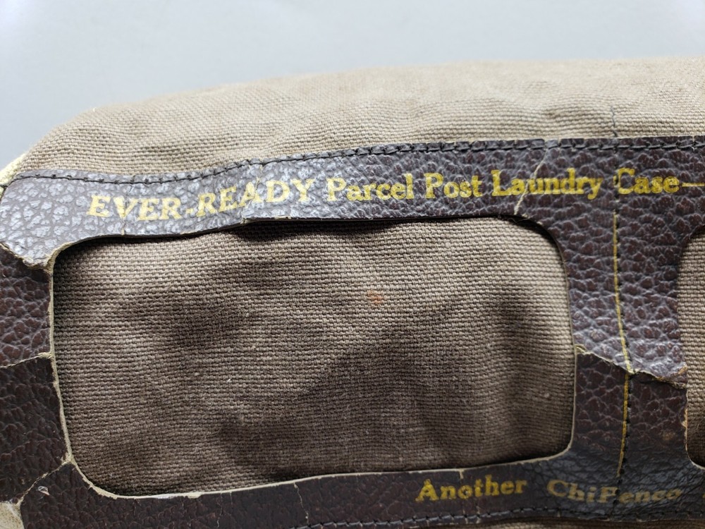 VINTAGE WWII EVER READY PARCEL POST LAUNDRY CASE 1932 ChiPenco 1878118 PRODUCT