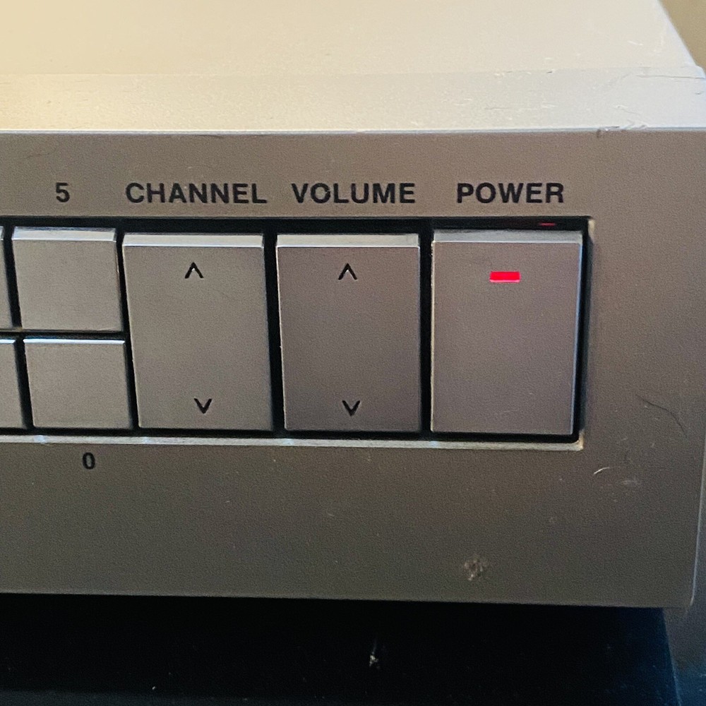 NEC PLL TV Tuner / Timer TU-831EN Untested Vtg