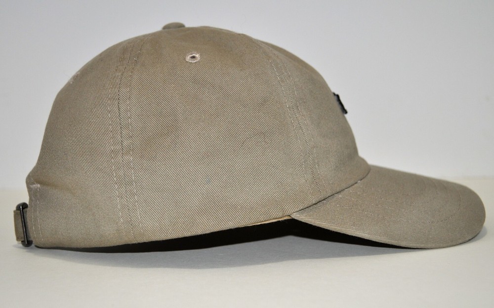 DC Shoes Strap-back Adjustable Hat Cap Tan One Size Shoe LOGO Strapback
