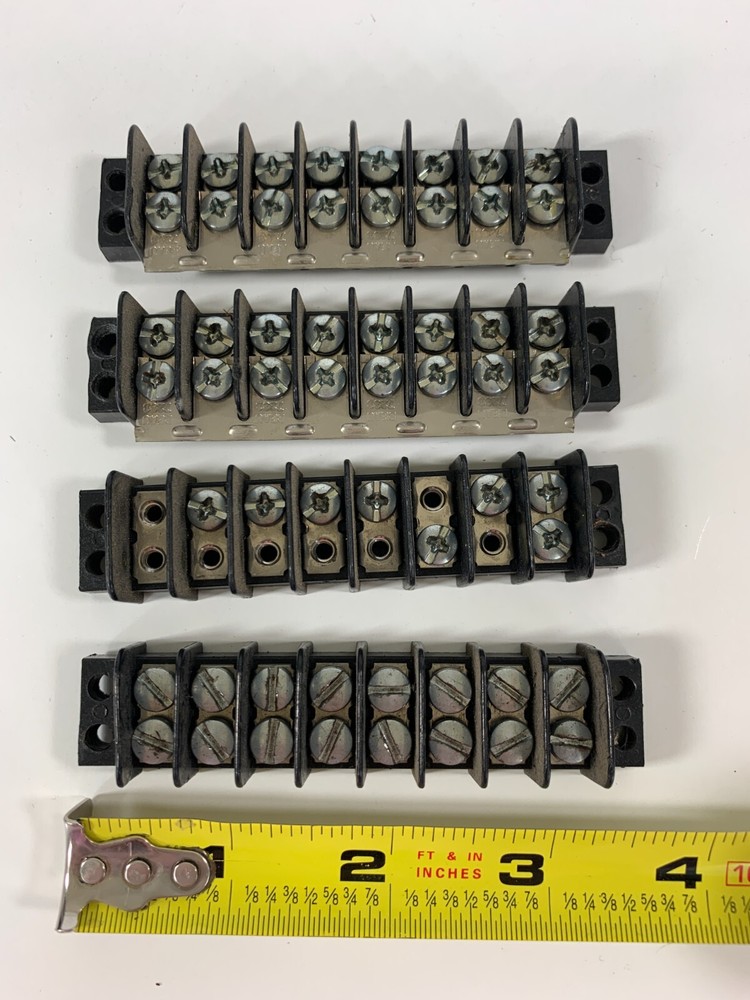 8 Port Terminal Blocks (4ct),  Used /2/