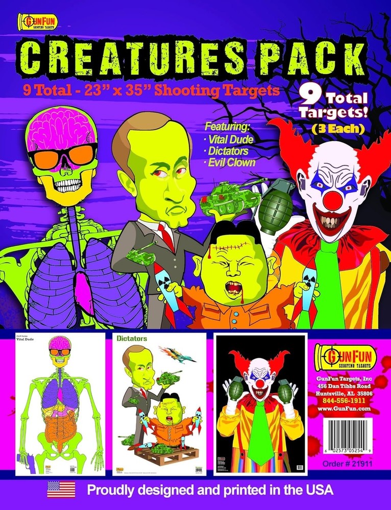 Creature Series - 9 Pack - 23" x 35"