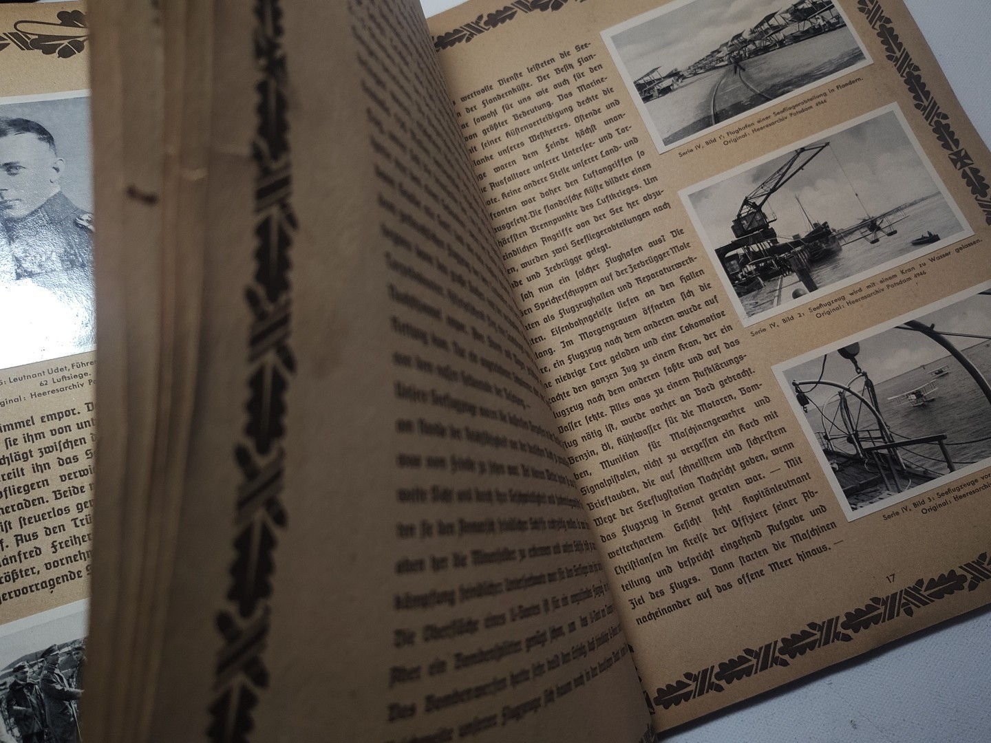 Rare Der Weltkrieg 1914/18: Der Luftkrieg" Air War WW1 German Immalin-Werke GmbH