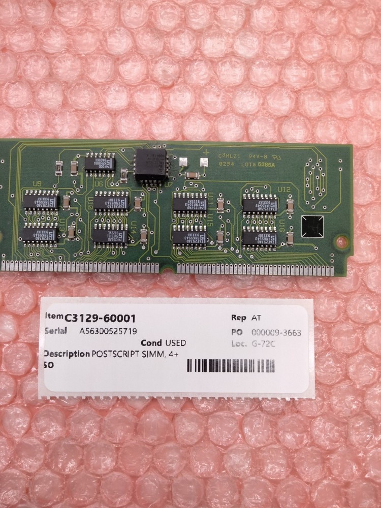 C3129-60001 POSTSCRIPT SIMM 4+