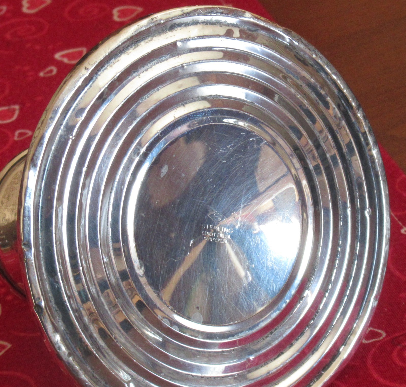 Vintage Sterling Silver Candlesticks. Unbranded. Beautiful!