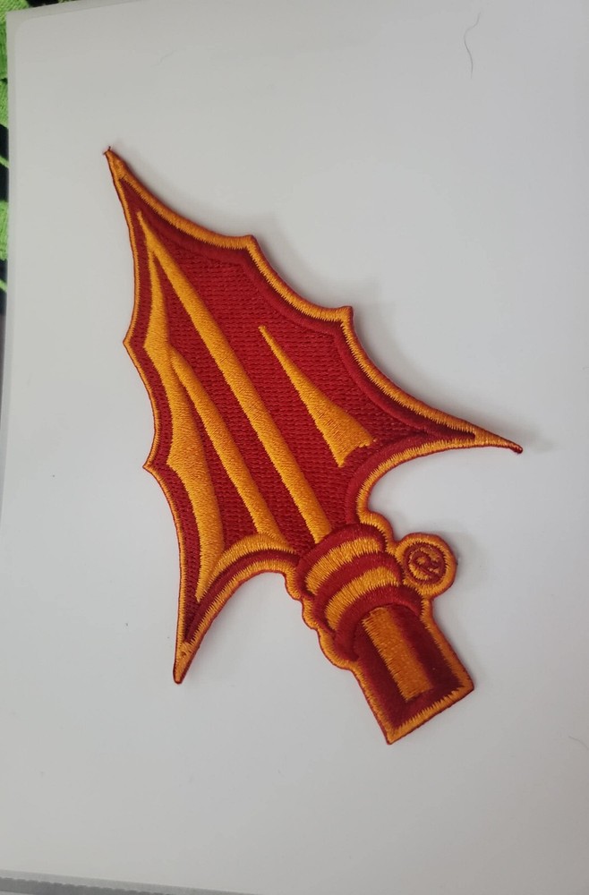 Fsu Spear Patch. Fully Embroidered. Iron On Backing. 4"x 2" Patch.