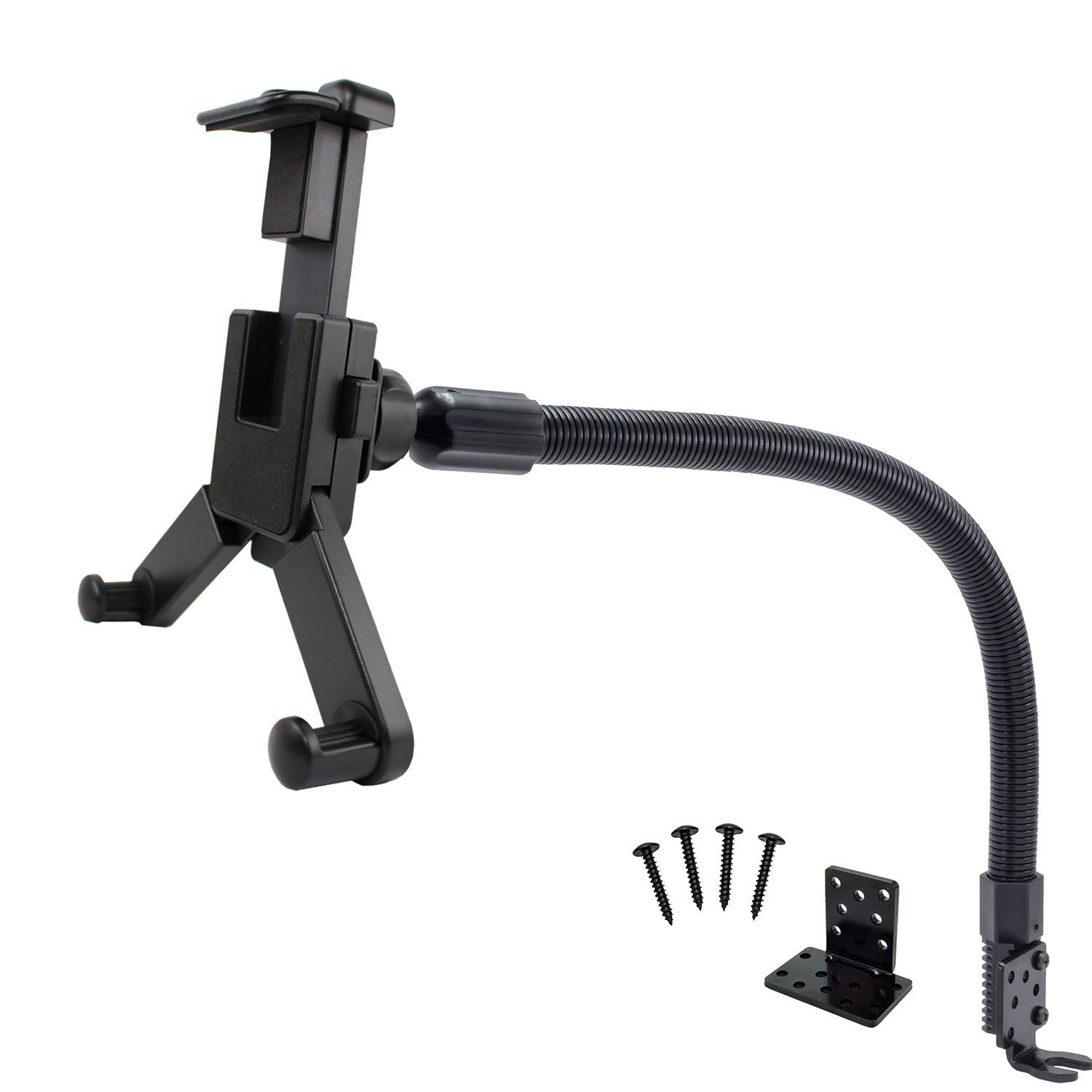 * 22" Heavy Duty Car Truck Floor Seat Bolt mount for All Tablets & Smartphones