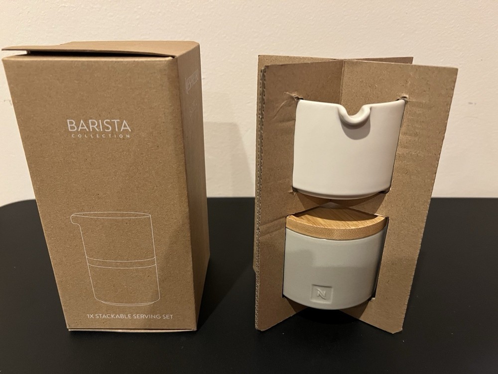 NESPRESSO Barista Collection Stackable Serving Set - BRAND NEW