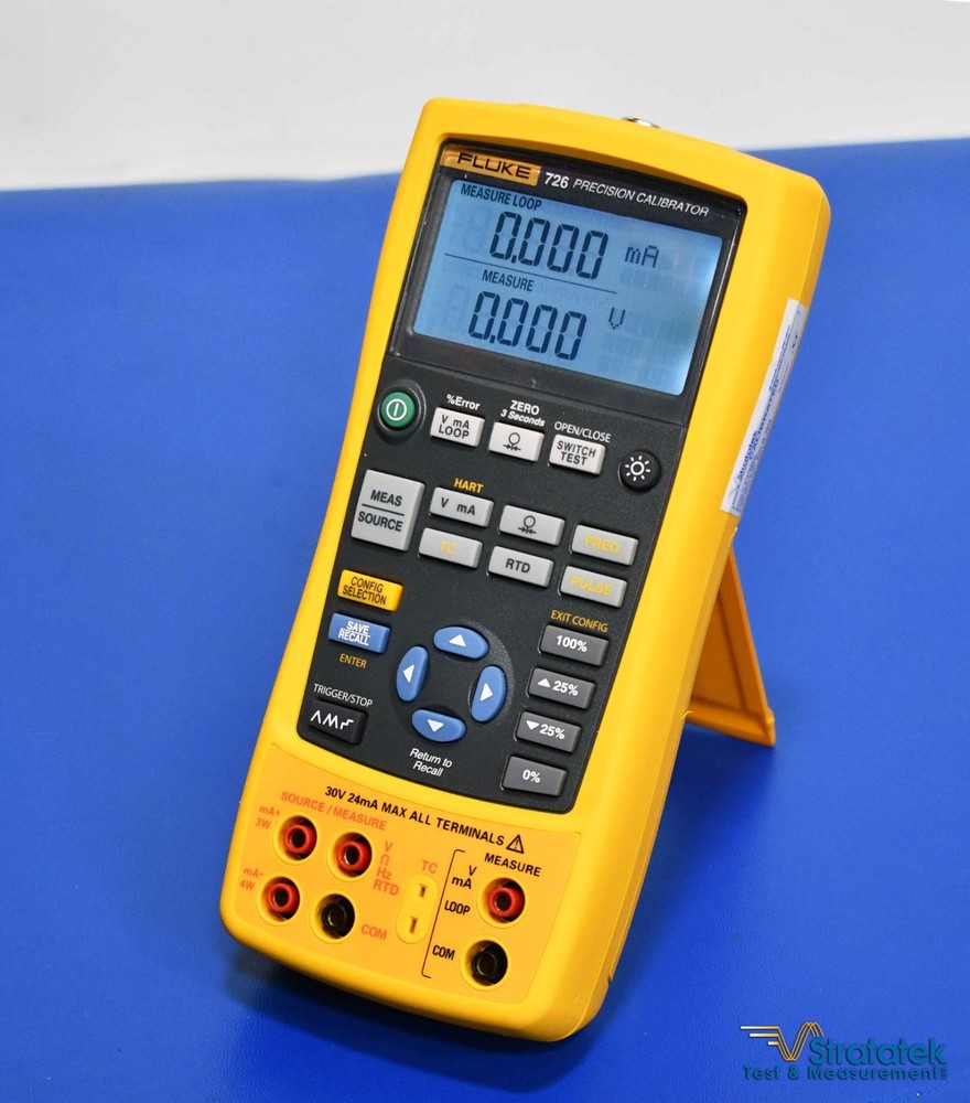 Fluke 726 Multifunction Process Precision Calibrator - NIST Calibrated with Data