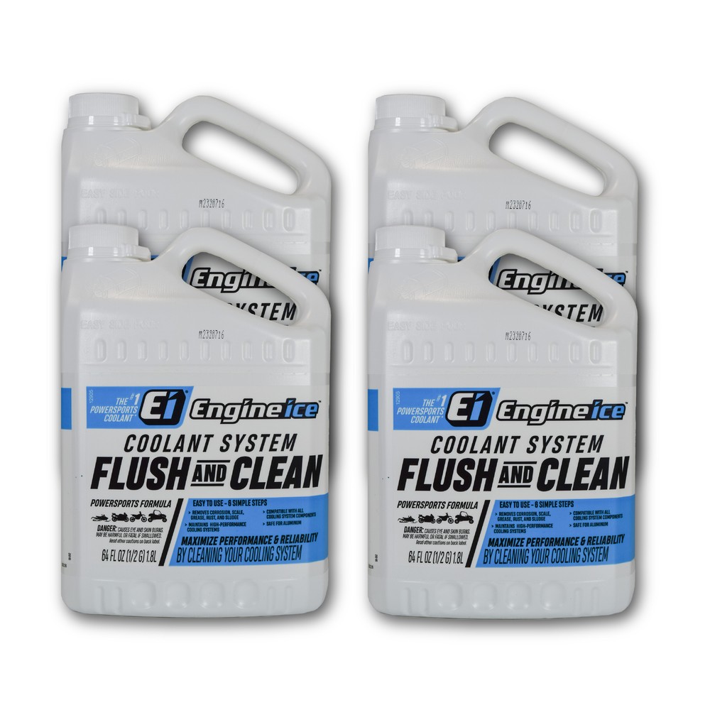 Engine Ice Coolant System Flush and Clean - 0.5 Gallon (4 Pack)