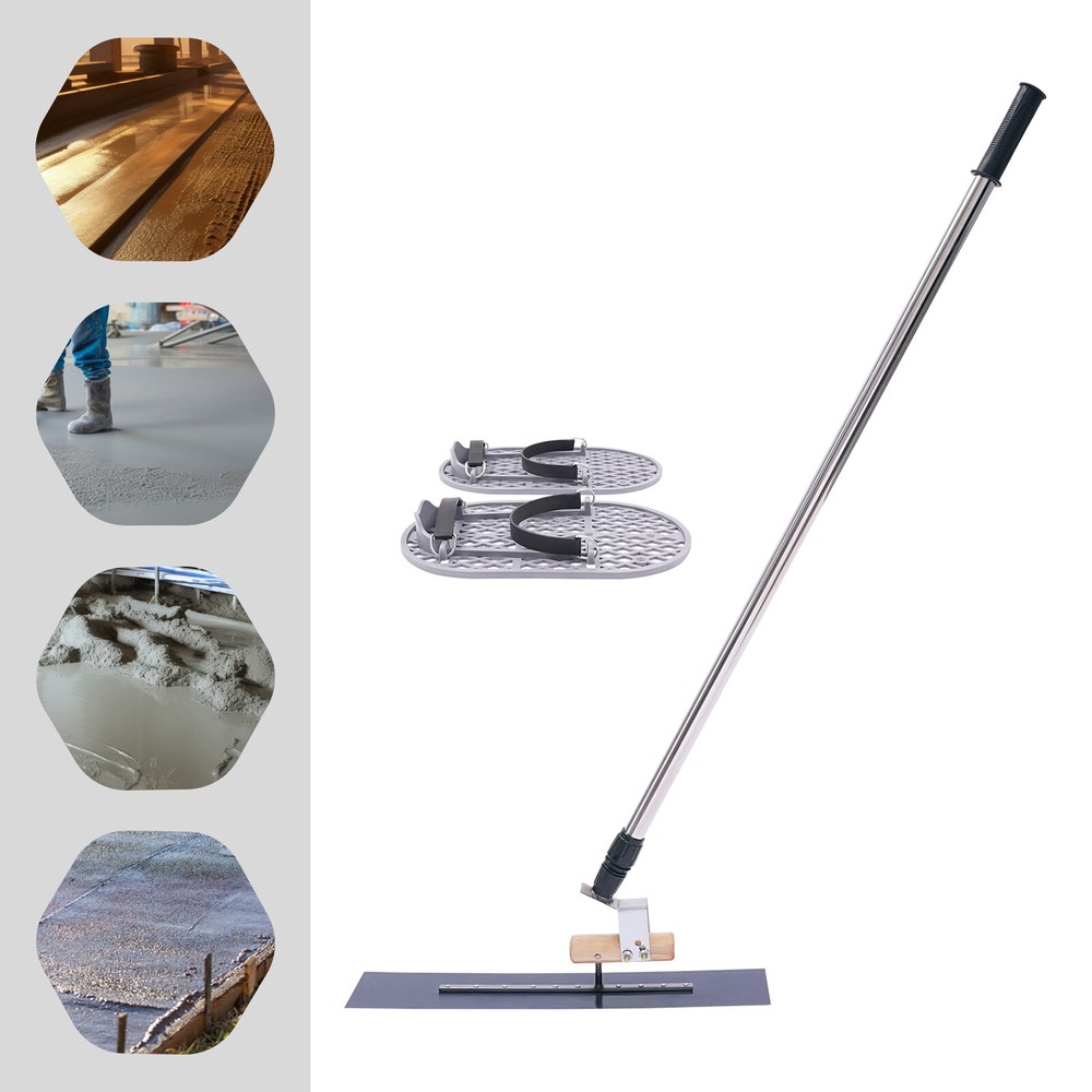 Concrete Trowel Wall Plaster Machine Cement Mortar Smoothing Handheld Tool